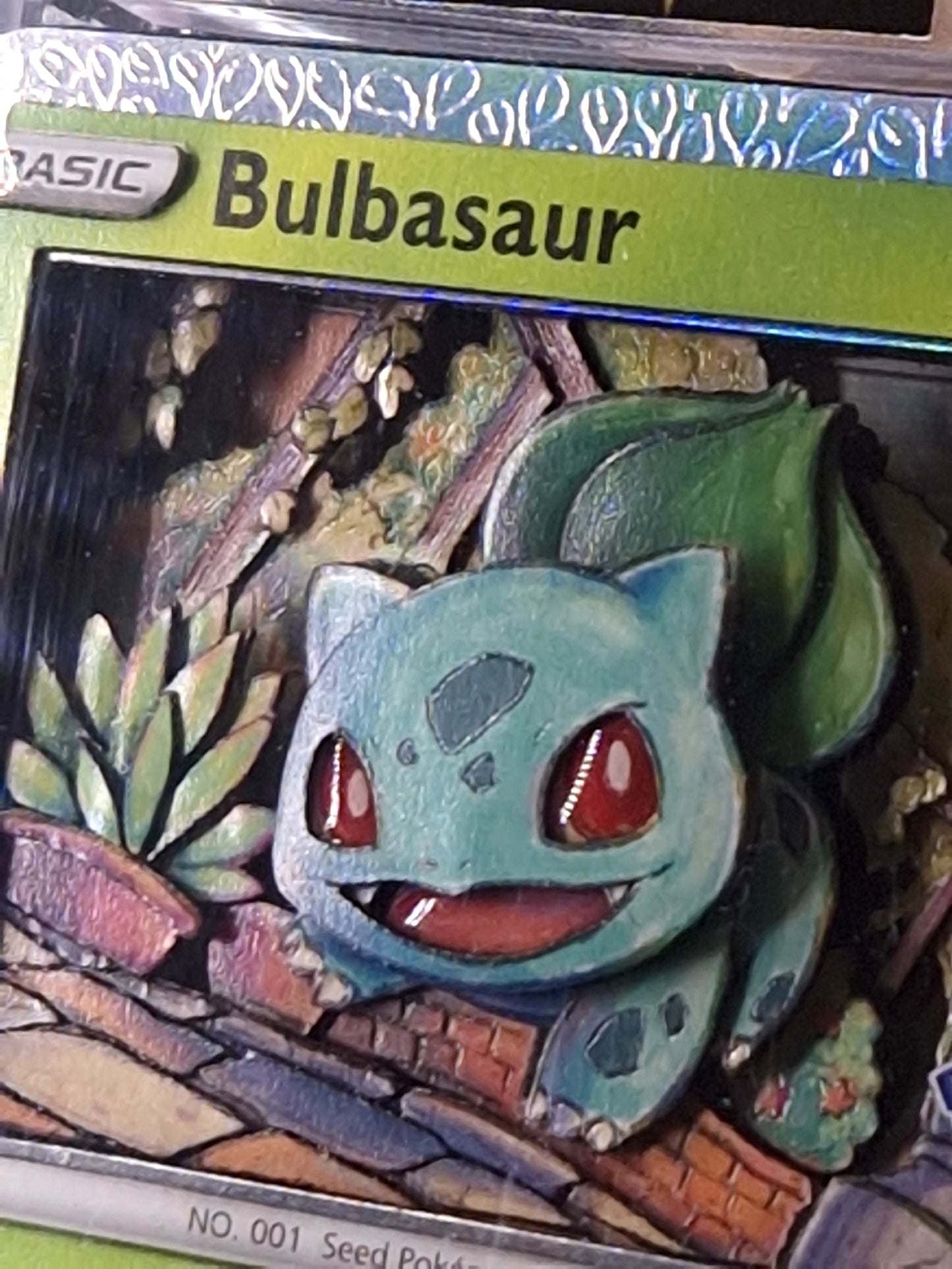 Bulbizarre, Shadowbox fait main