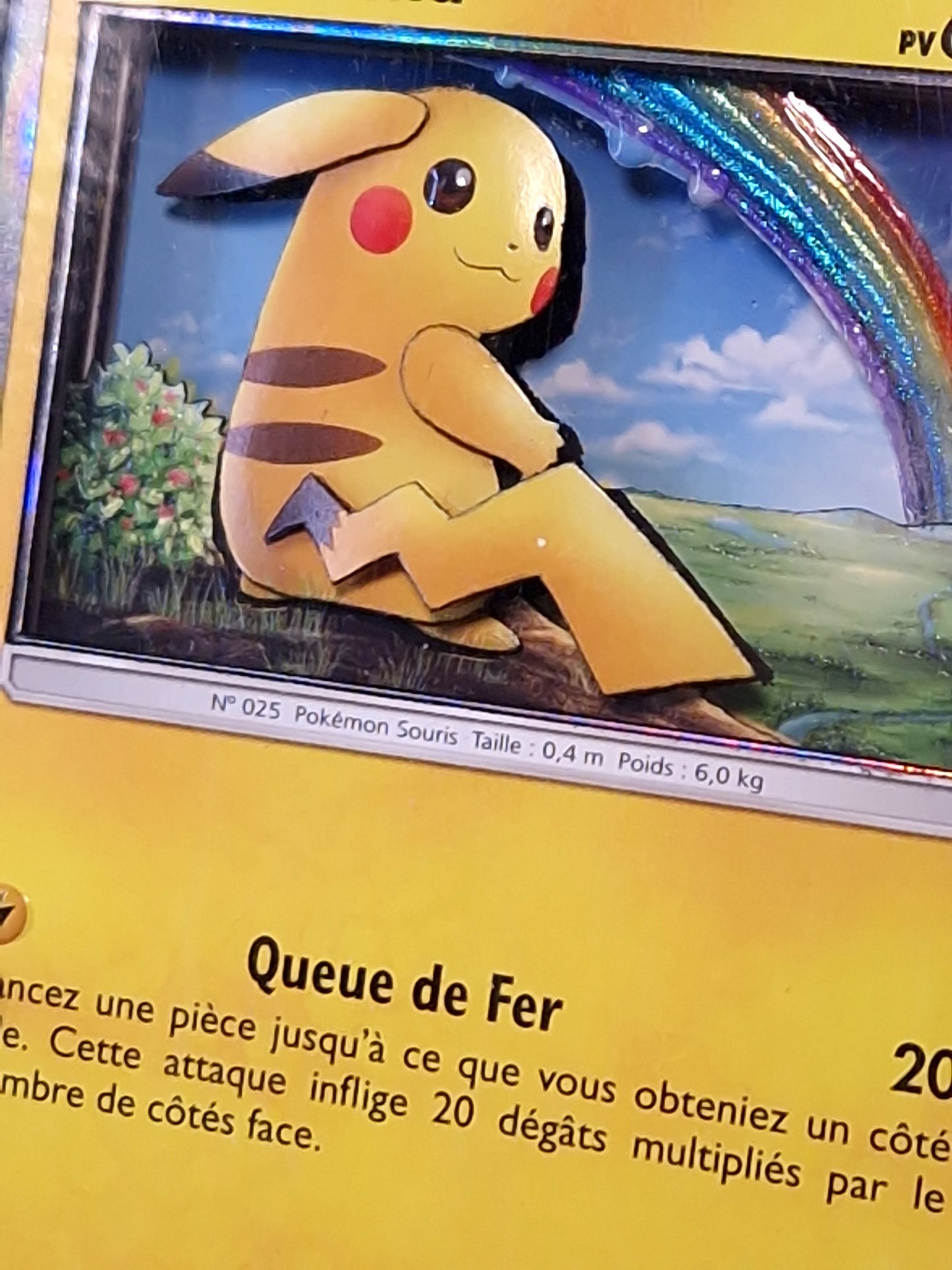 Pikachu, Shadowbox fait main