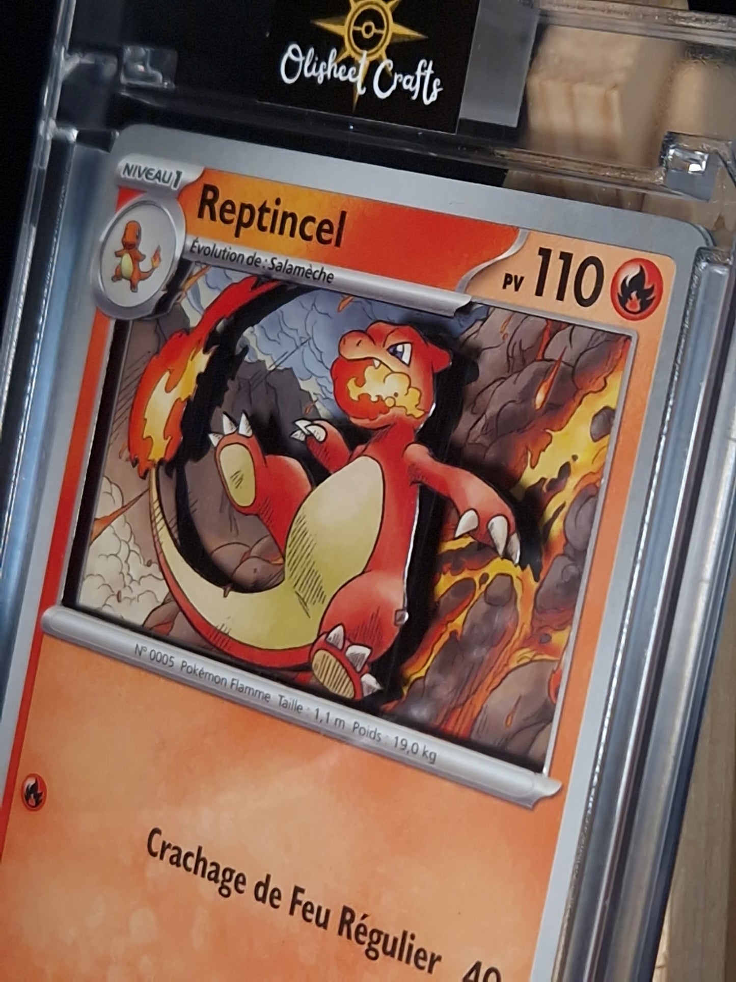 Reptincel, Shadowbox Mini fait main