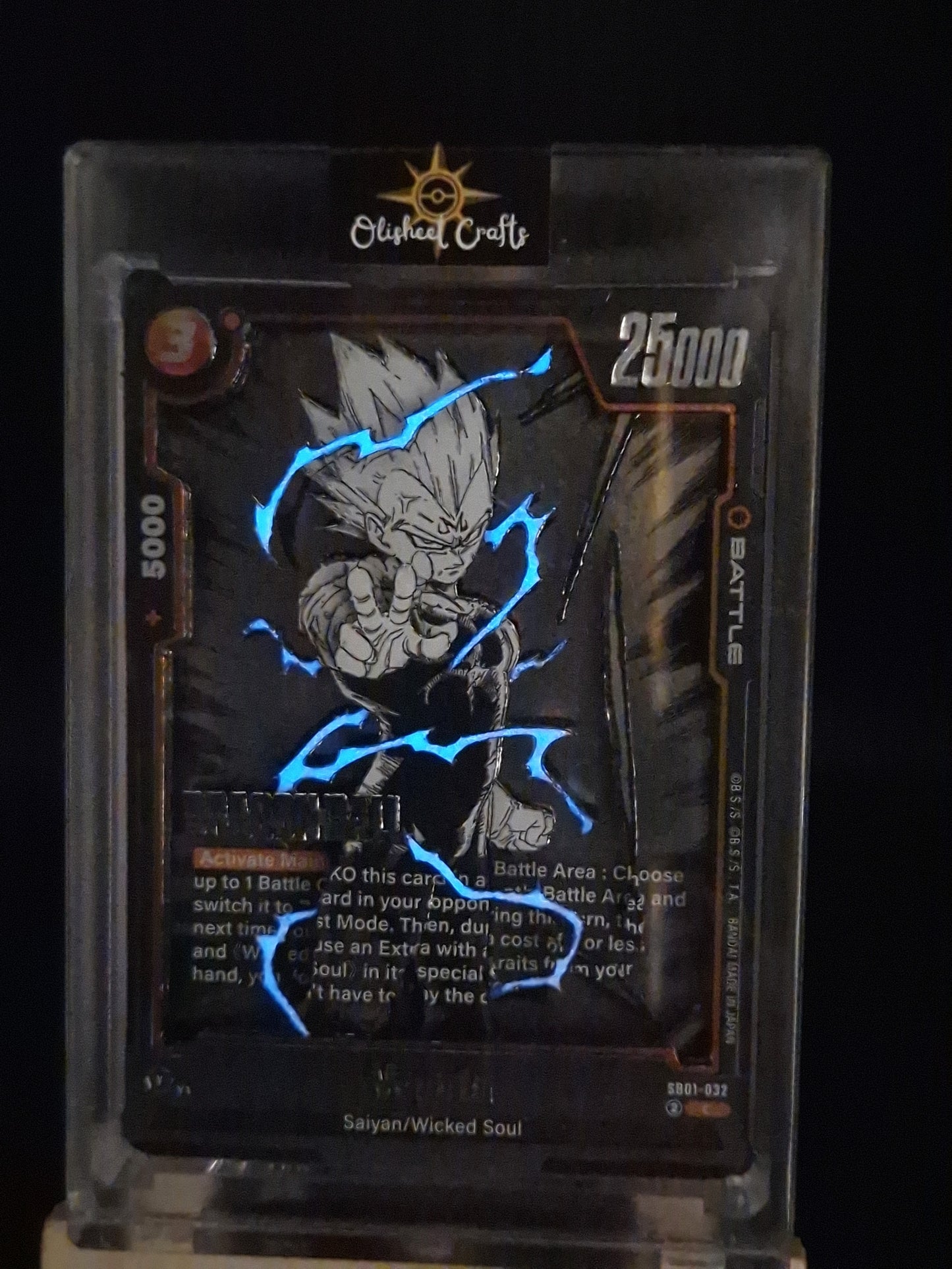 Vegeta, Shadowbox fait main