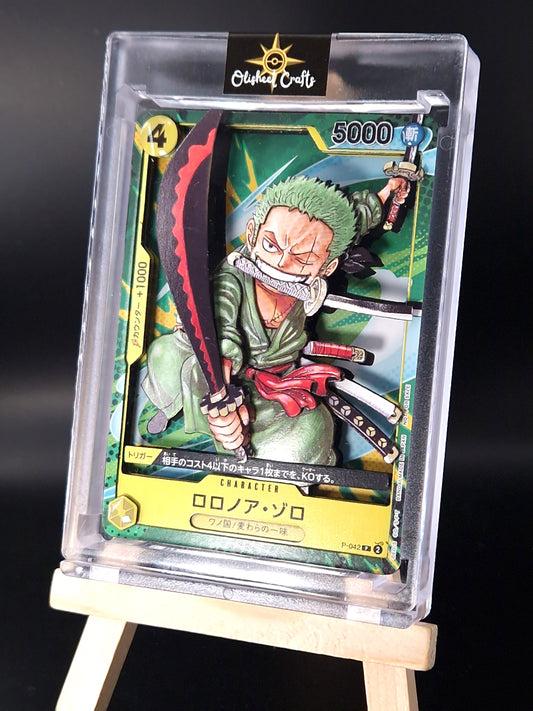 il semblerait que Zoro se soit perdu entre deux arènes pokemon... ne lui dites rien, il est persuadé d’être sur Grand line...