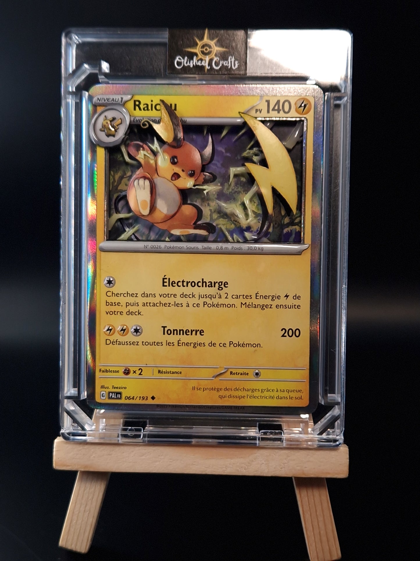 Raichu, Shadowbox fait main