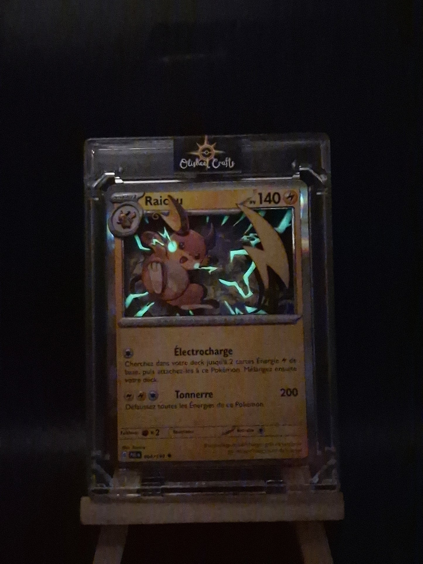 Raichu, Shadowbox fait main