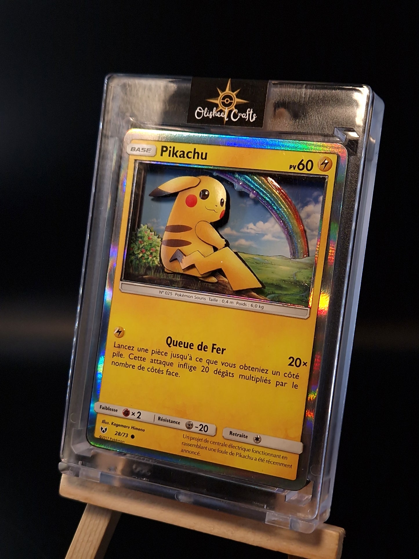 Pikachu, Shadowbox fait main