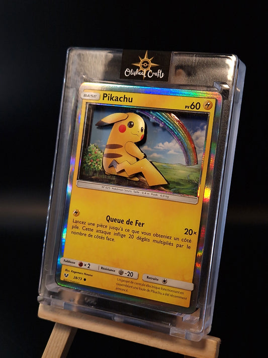 Pikachu, Shadowbox fait main