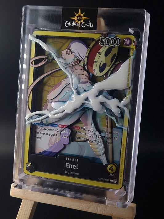 Enel (OP05-098) Shadowbox fait main