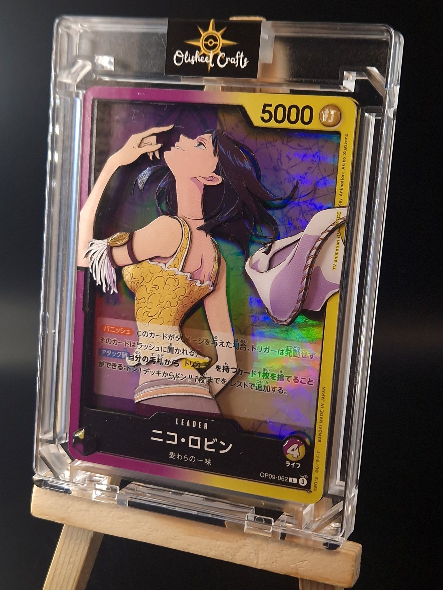 Nico Robin (OP09-062) Shadowbox fait main