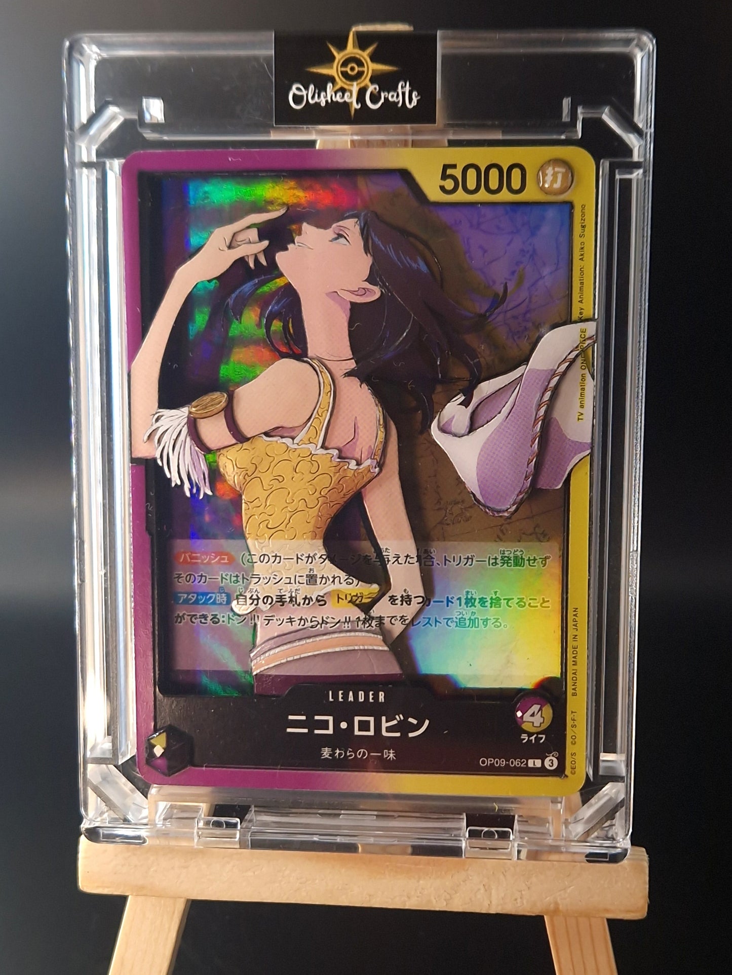 Nico Robin (OP09-062) Shadowbox fait main