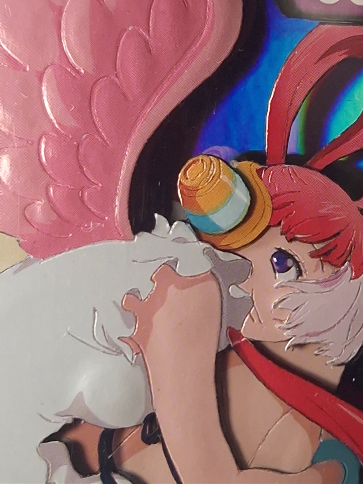 Uta (OP06-001) Shadowbox fait main