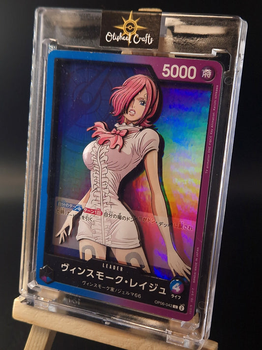 Vinsmoke Reiju (OP06-042) Shadowbox fait main