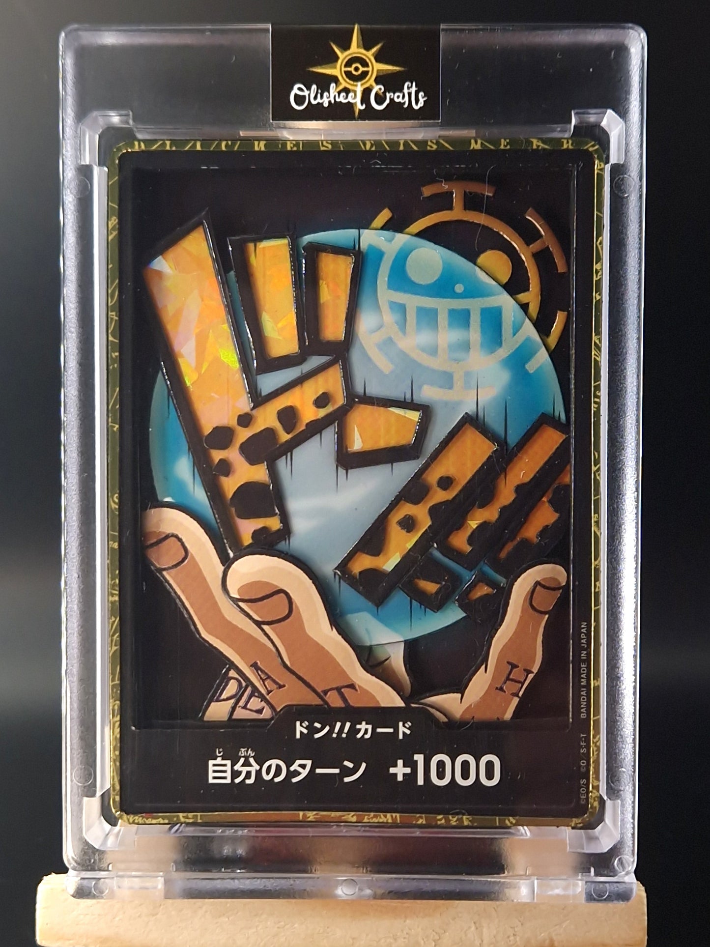 DON!! Trafalgar Law,  Shadowbox fait main