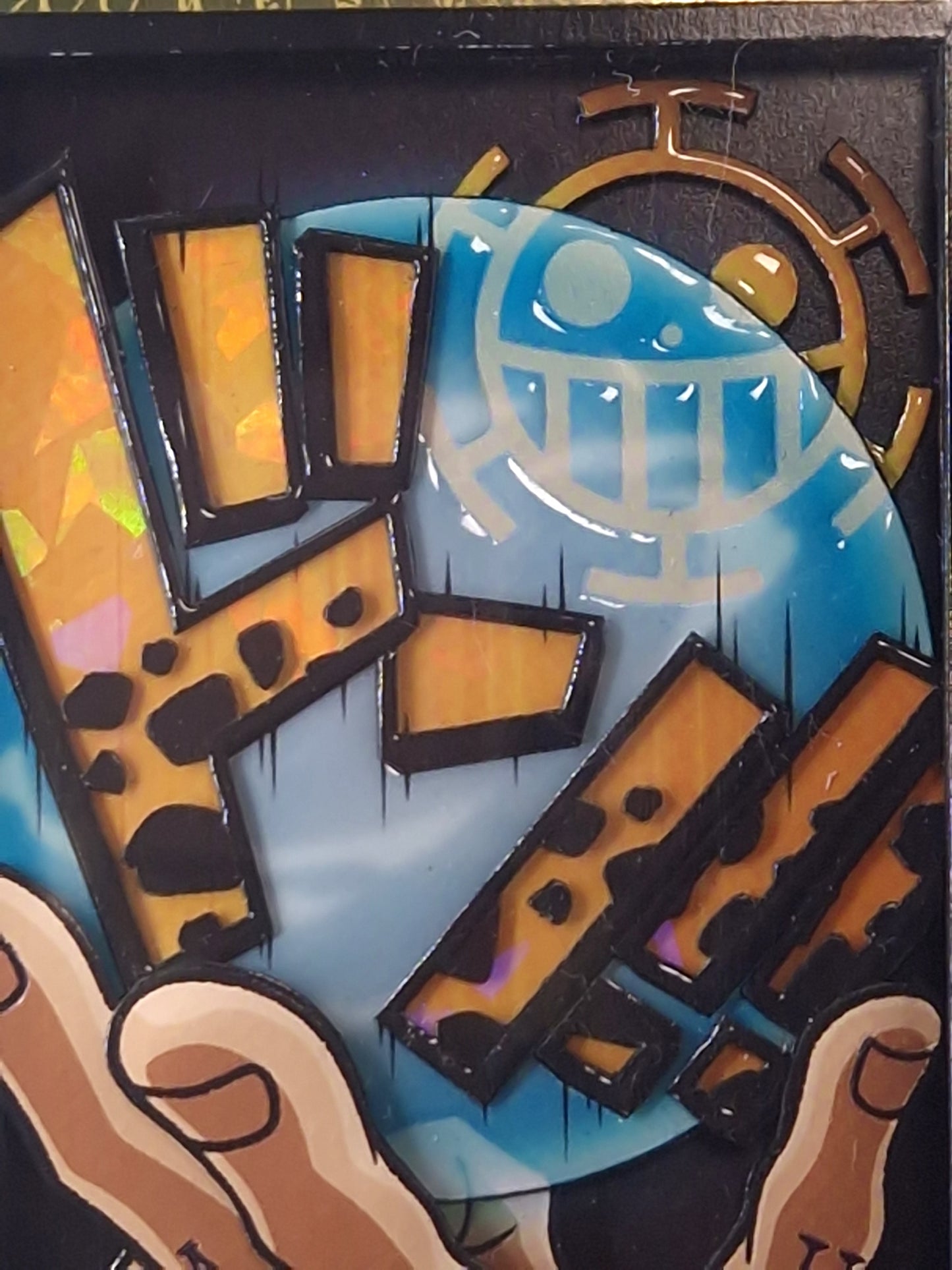 DON!! Trafalgar Law,  Shadowbox fait main
