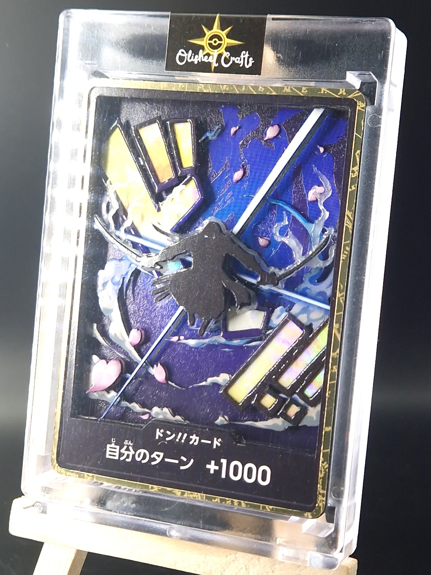 DON!! Zoro,  Shadowbox fait main
