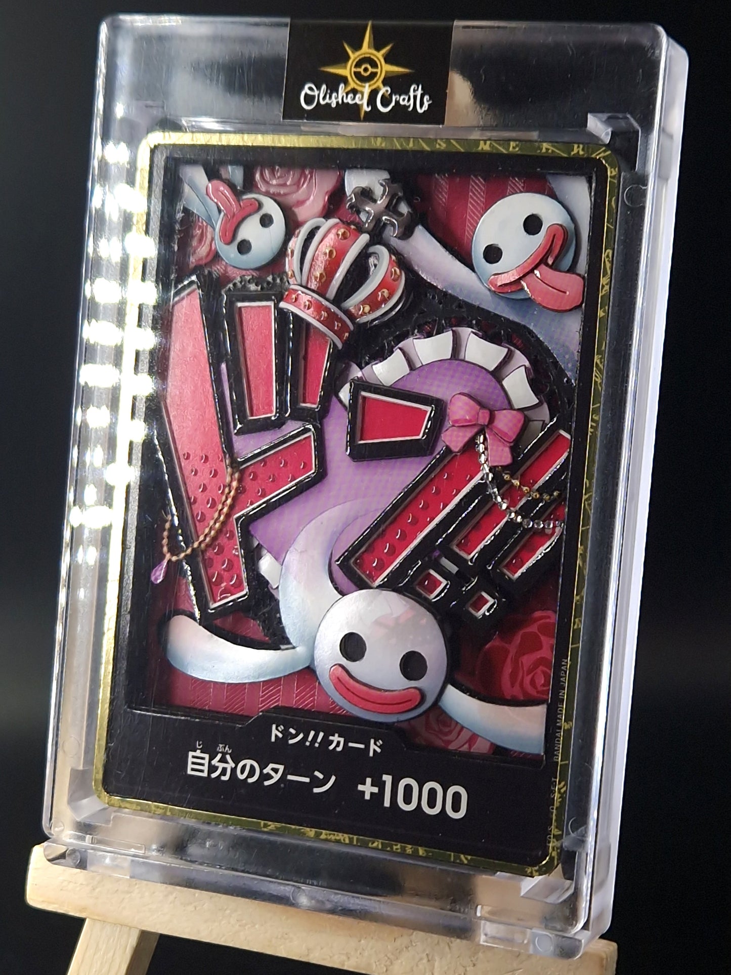 DON!! Perona,  Shadowbox fait main