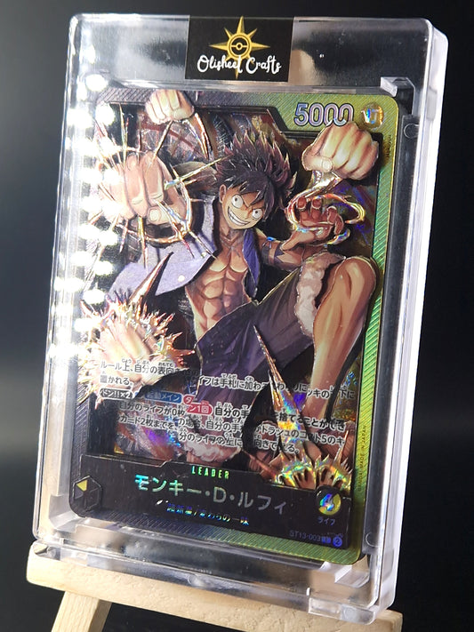 Monkey D. Luffy (ST13-003),  Shadowbox fait main