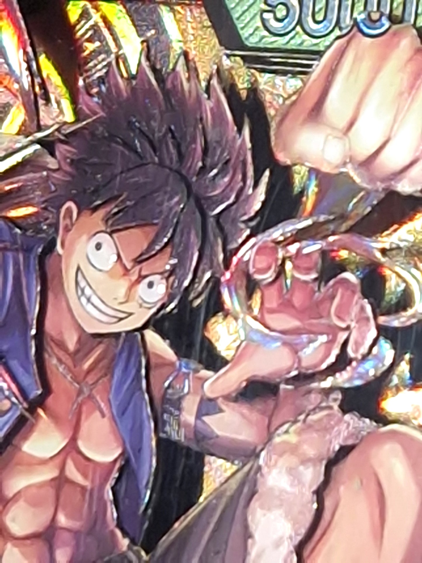 Monkey D. Luffy (ST13-003),  Shadowbox fait main