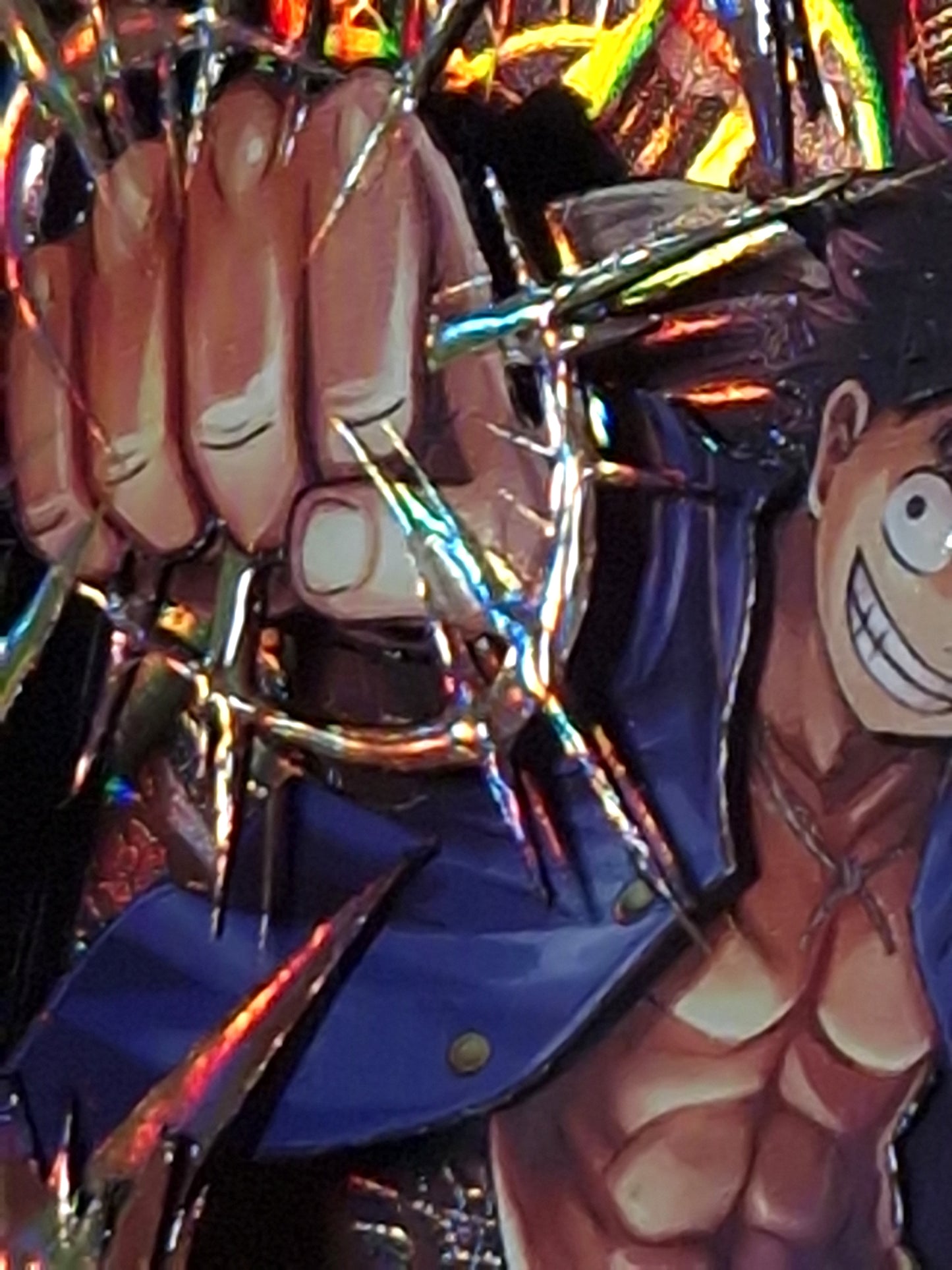 Monkey D. Luffy (ST13-003),  Shadowbox fait main