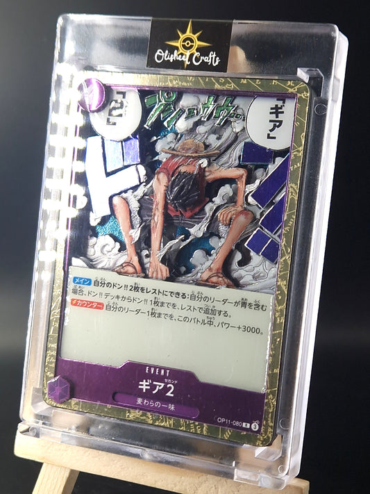 Gear 2 (OP11-080), Shadowbox fait main