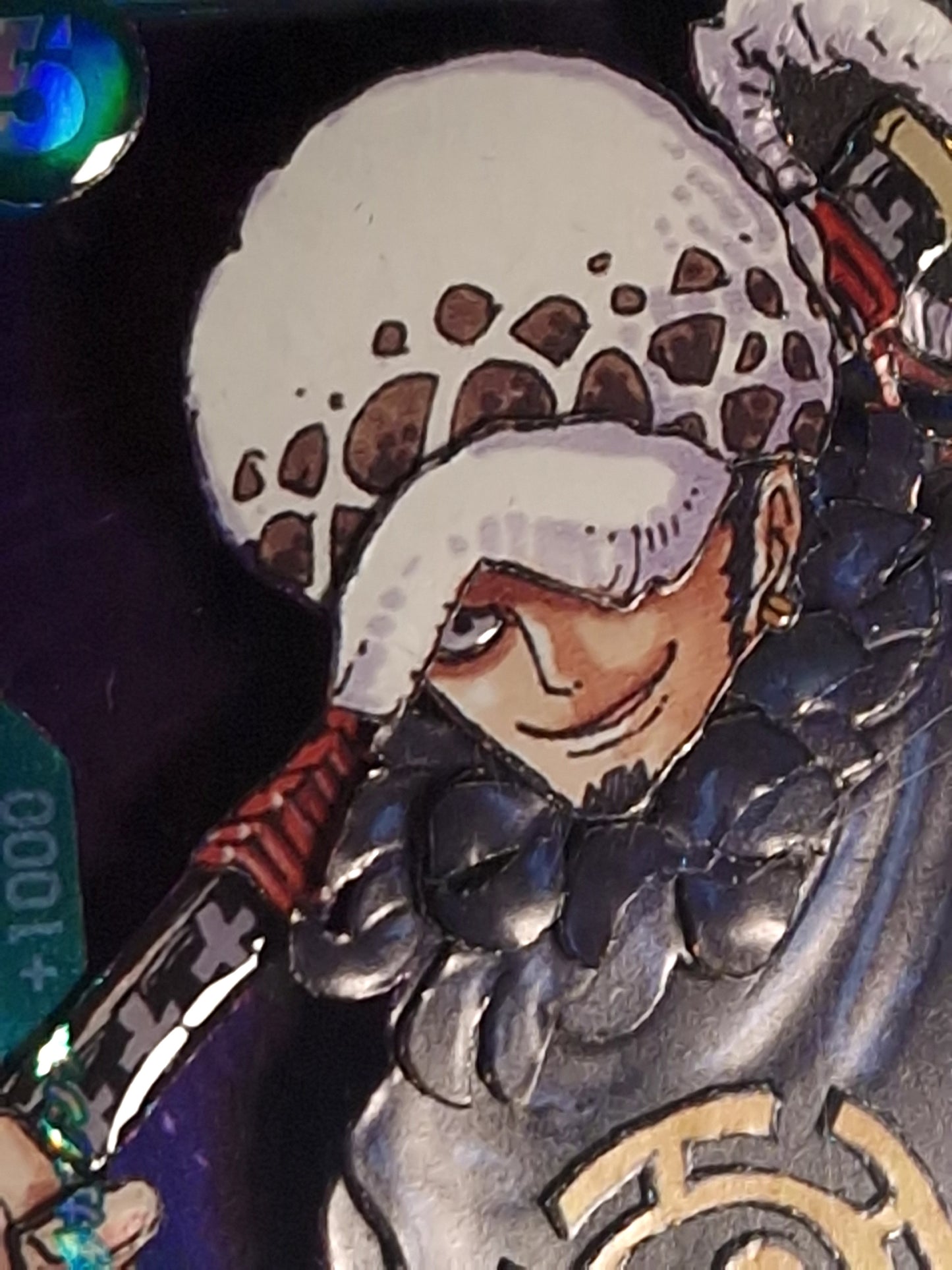 Trafalgar Law (ST02-004), Shadowbox fait main
