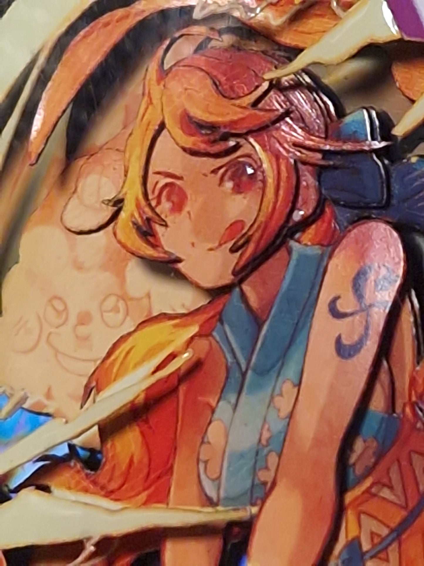 O-Nami (OP05-062), Shadowbox fait main