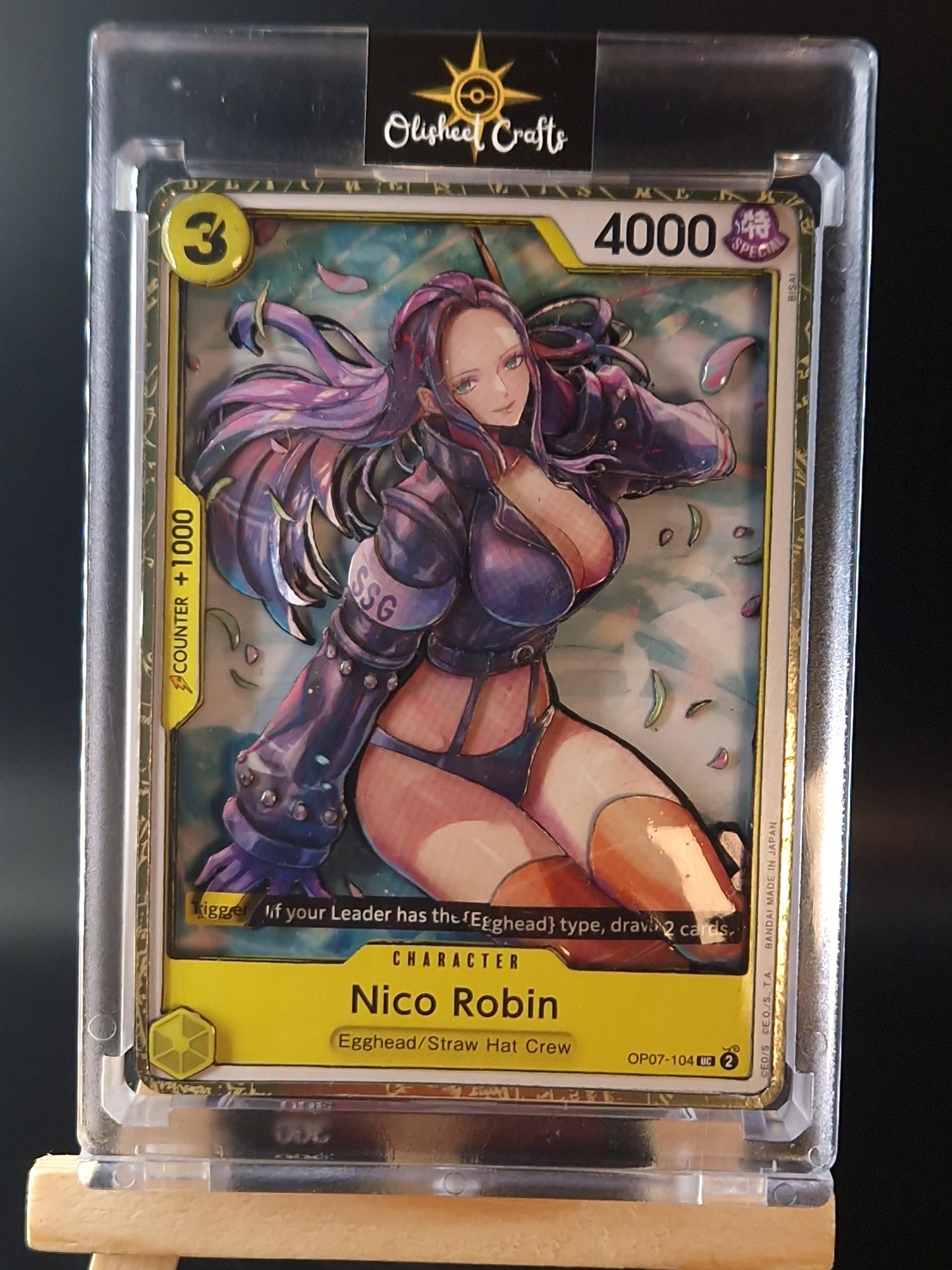 Nico Robin (OP07-104), Shadowbox fait main