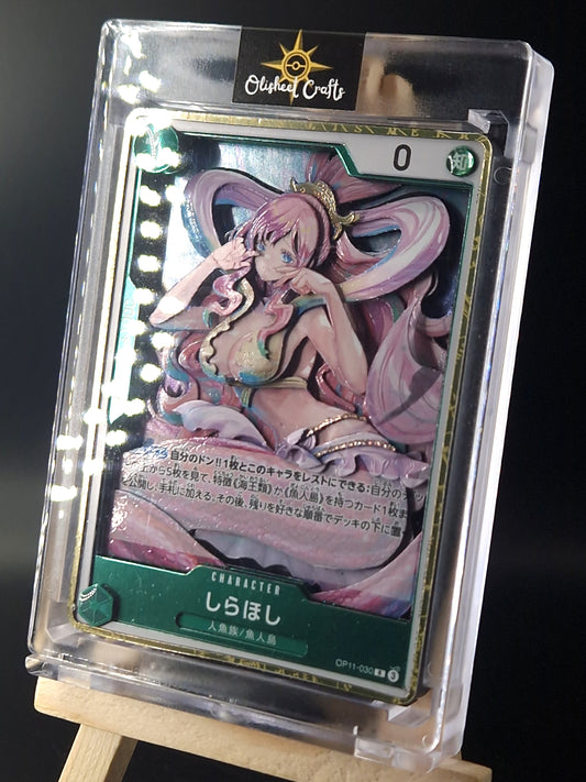 Shiraoshi (OP11-030), Shadowbox fait main