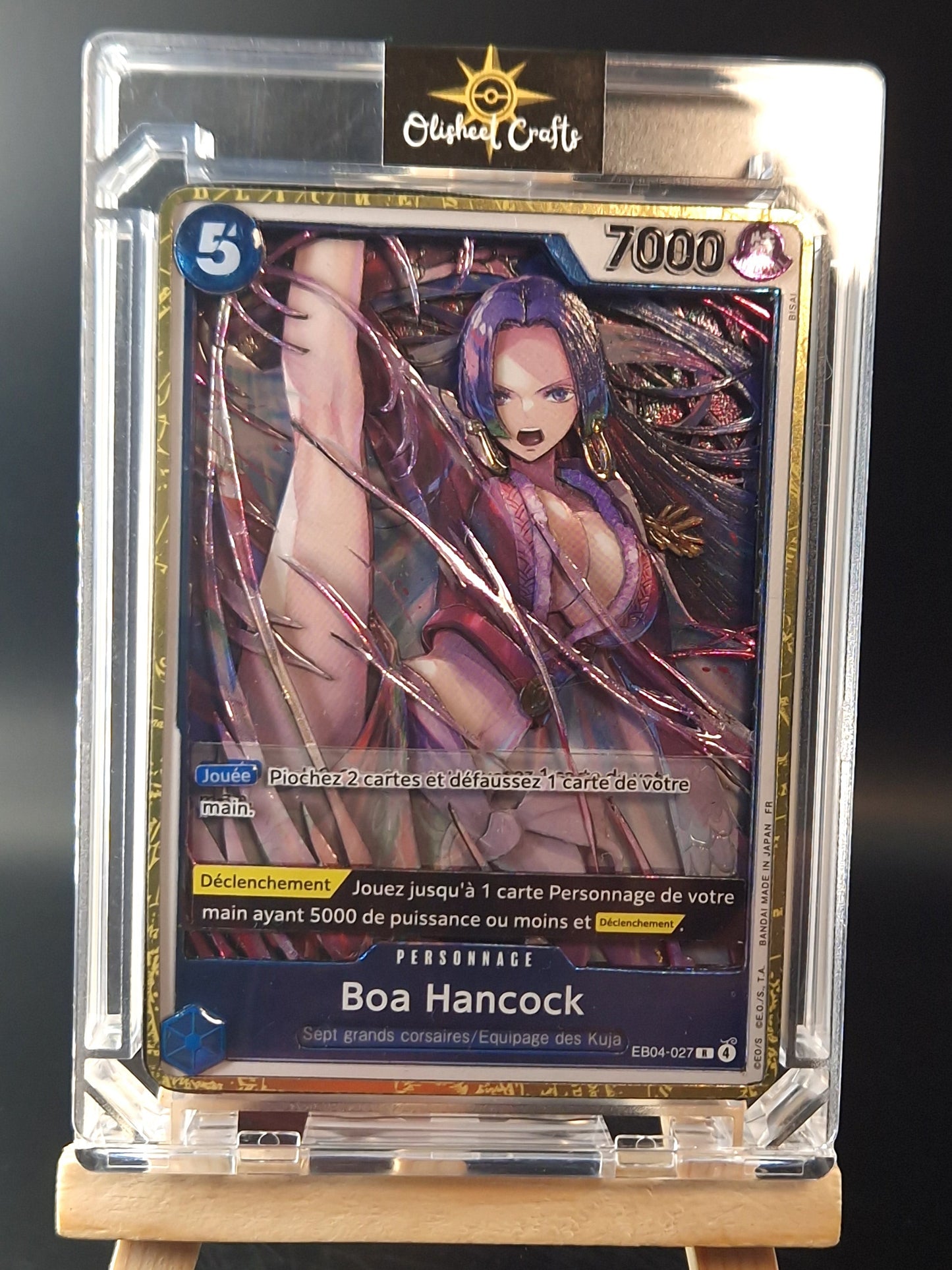 Boa Hancock (EB04-027), Shadowbox fait main