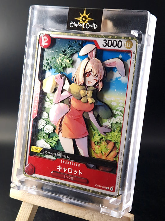 Carrot (OP01-009), Shadowbox fait main