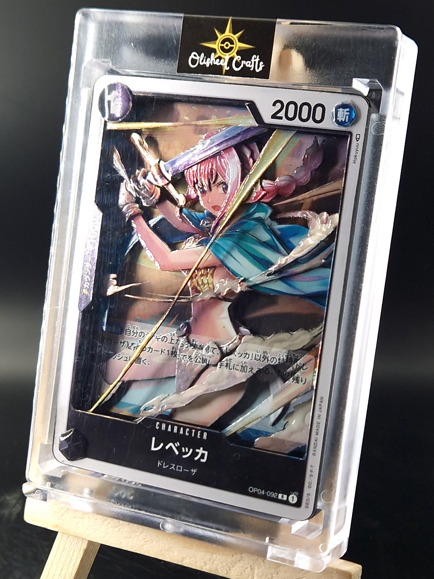 Rebecca (OP04-092), Shadowbox fait main