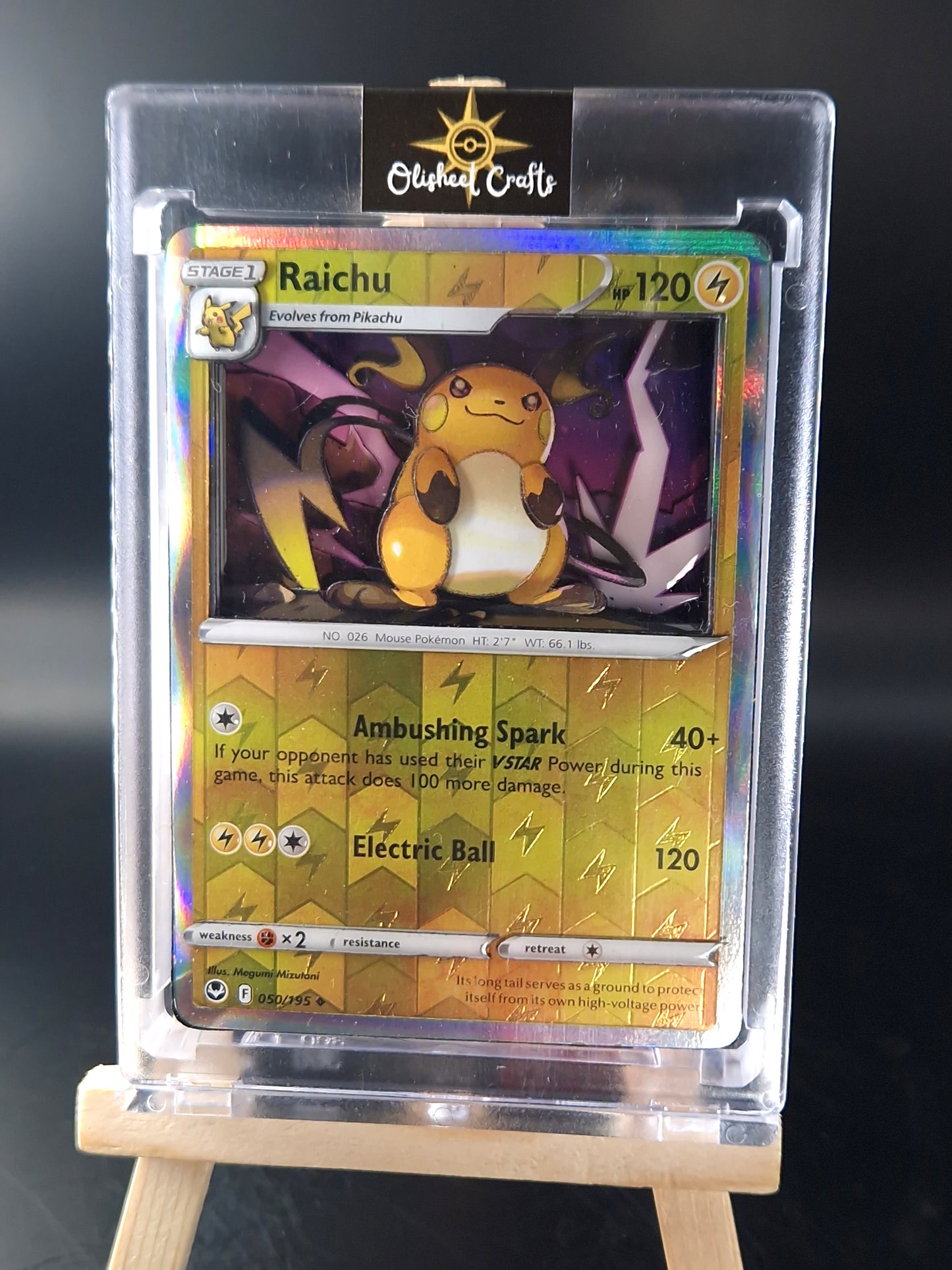Raichu, Shadowbox fait main