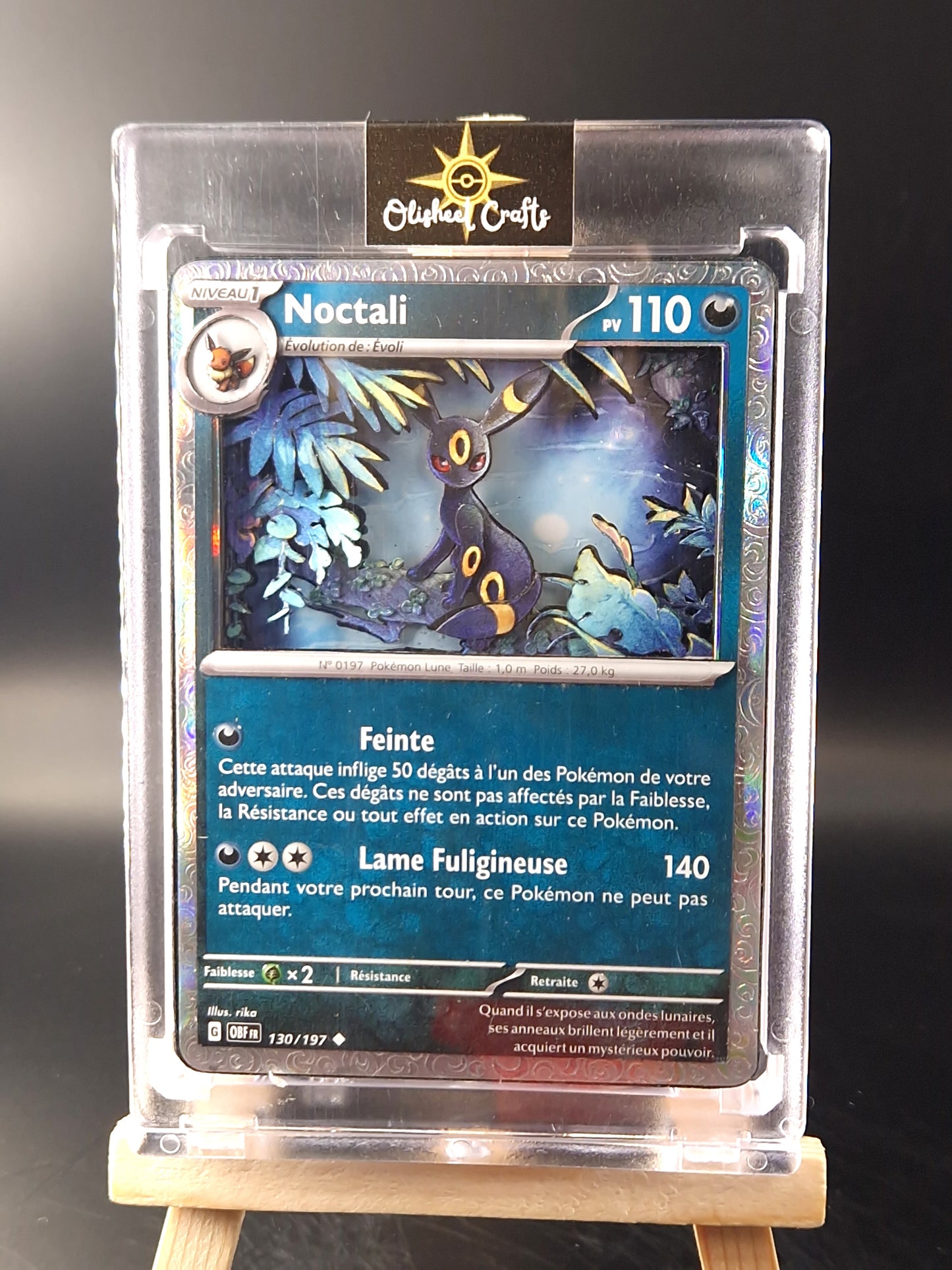 Noctali, Shadowbox fait main