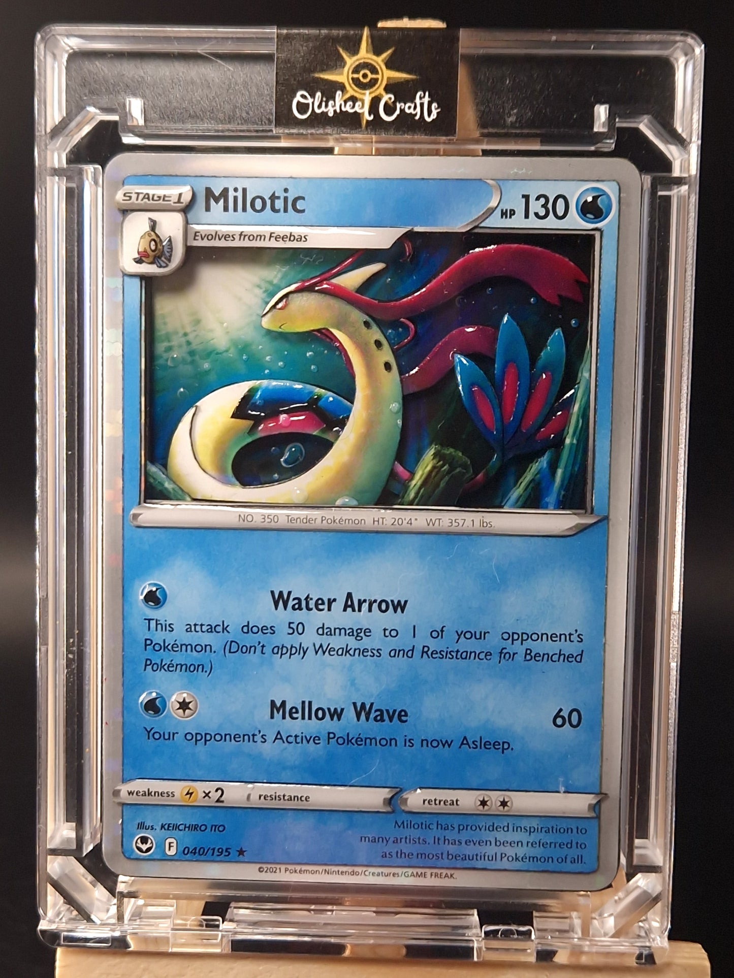 Milobellus, Shadowbox fait main
