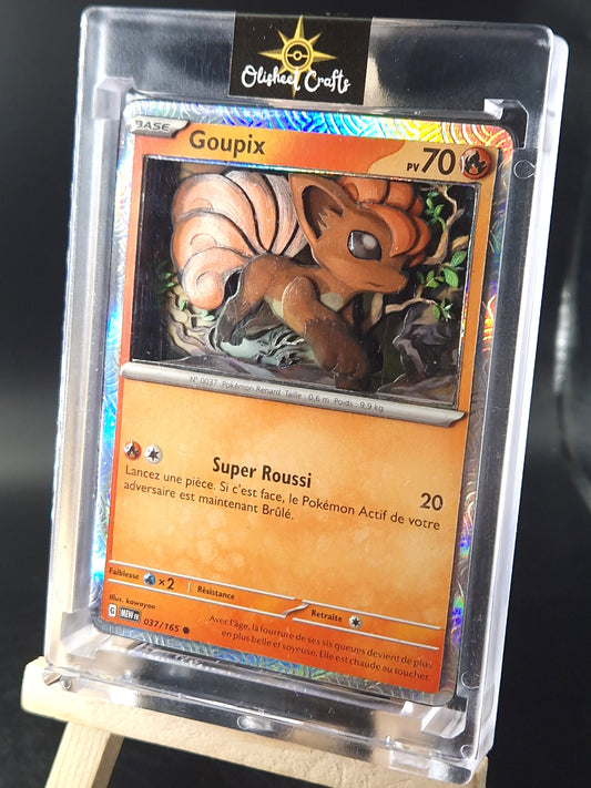 Goupix, Shadowbox fait main