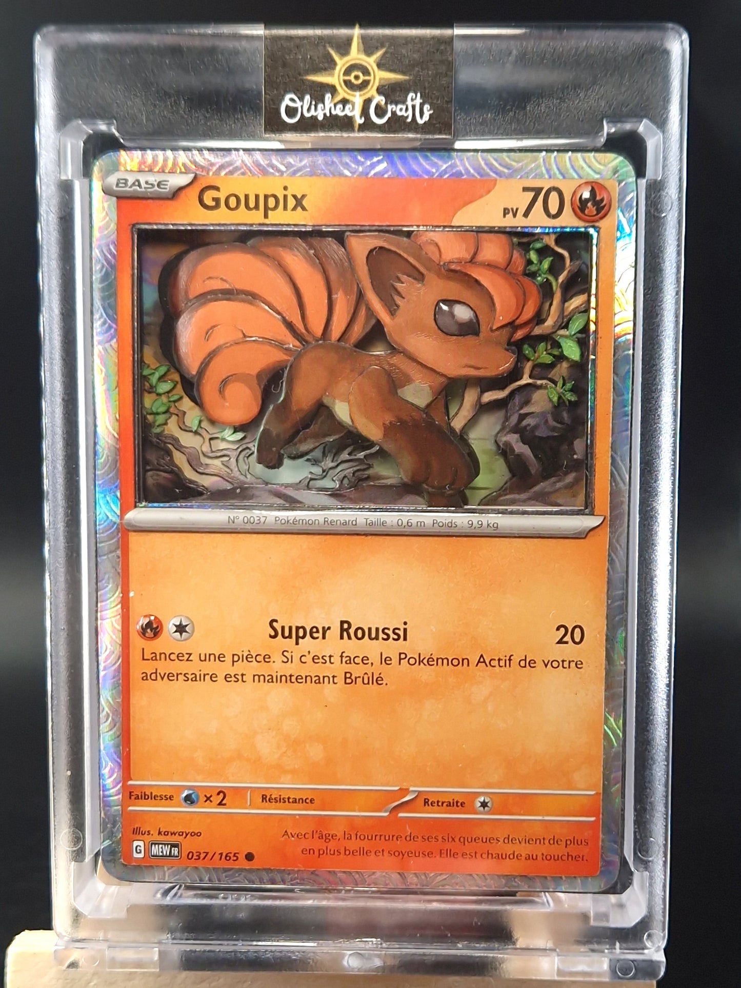 Goupix, Shadowbox fait main