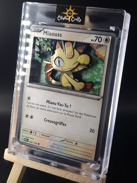 Miaouss, Shadowbox fait main