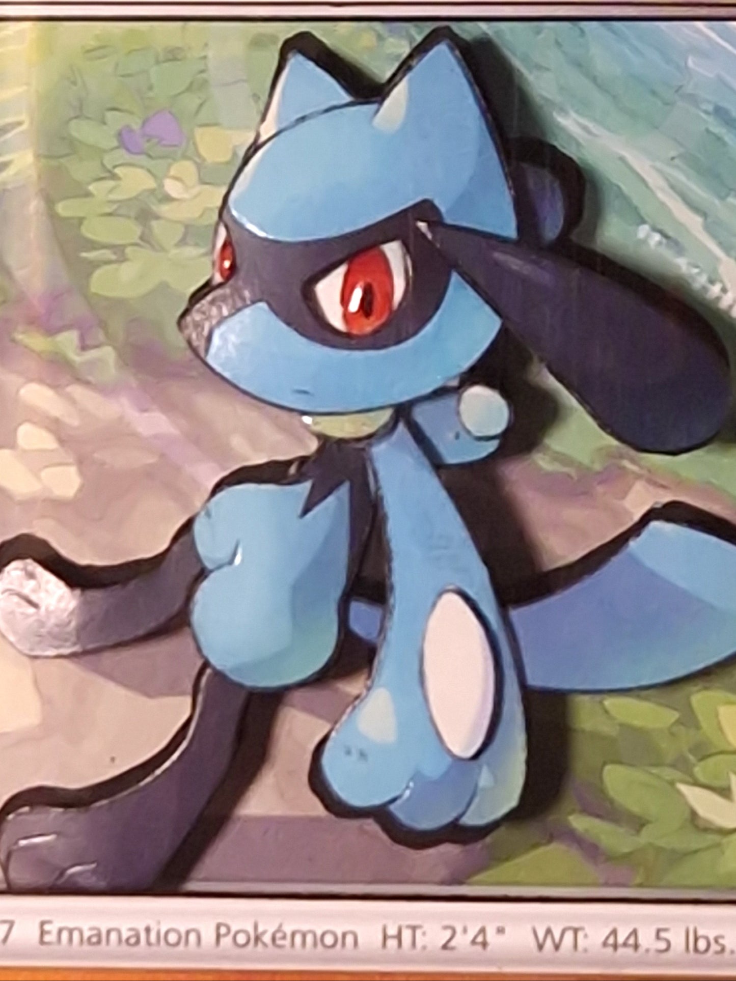 Riolu, Shadowbox Mini fait main