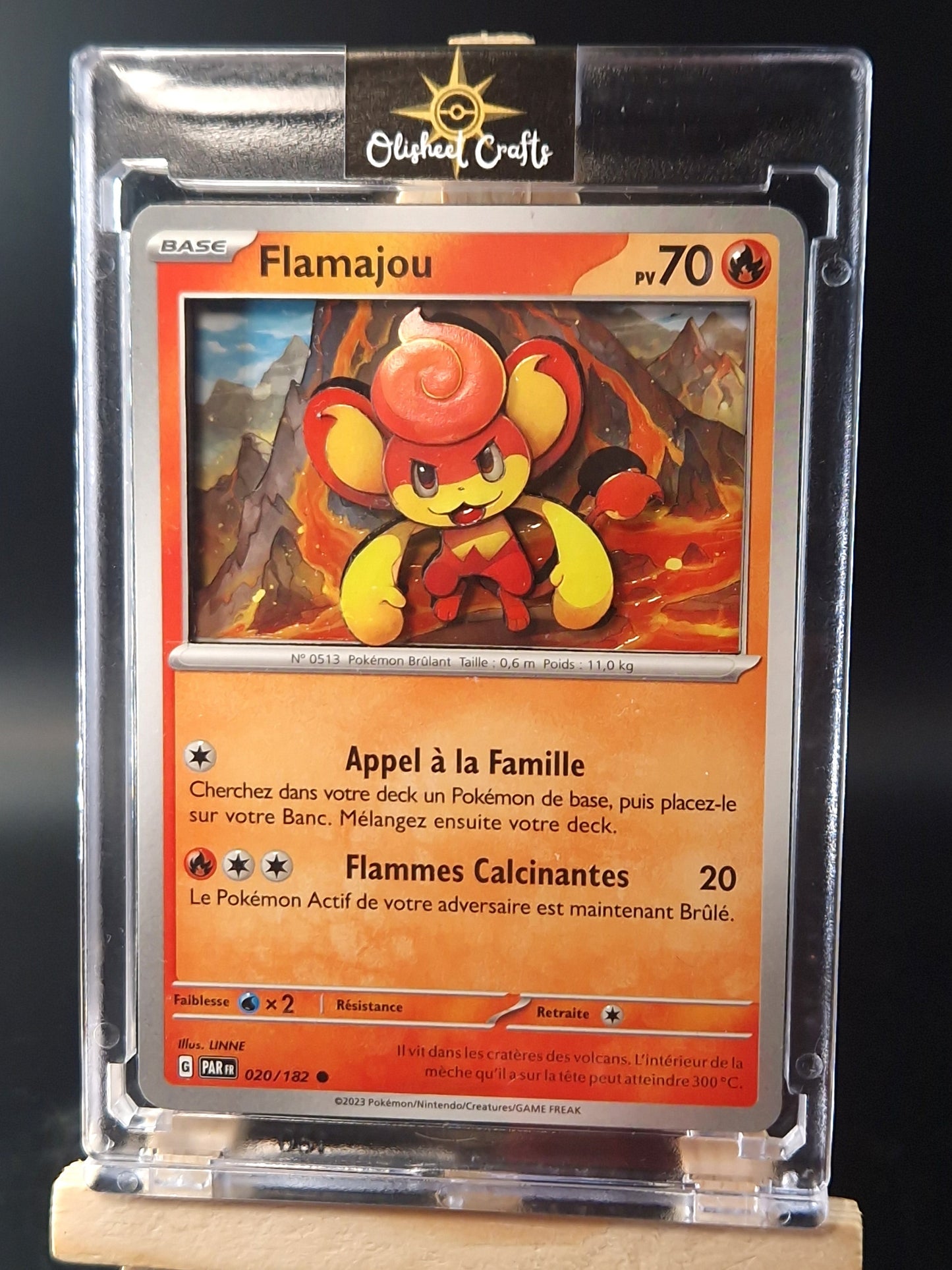 Flamajou, Shadowbox Mini fait main