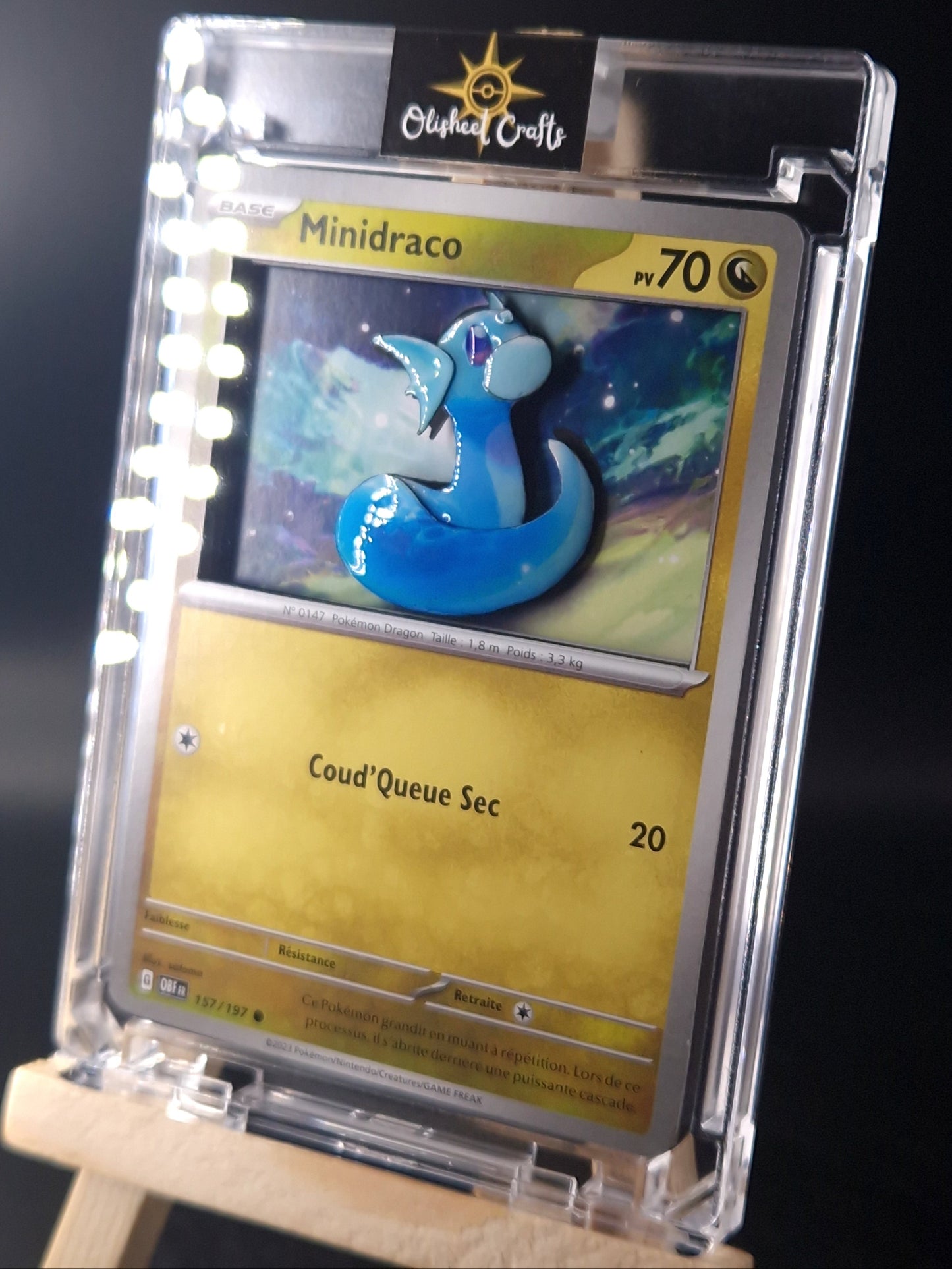 Minidraco, Shadowbox Mini fait main