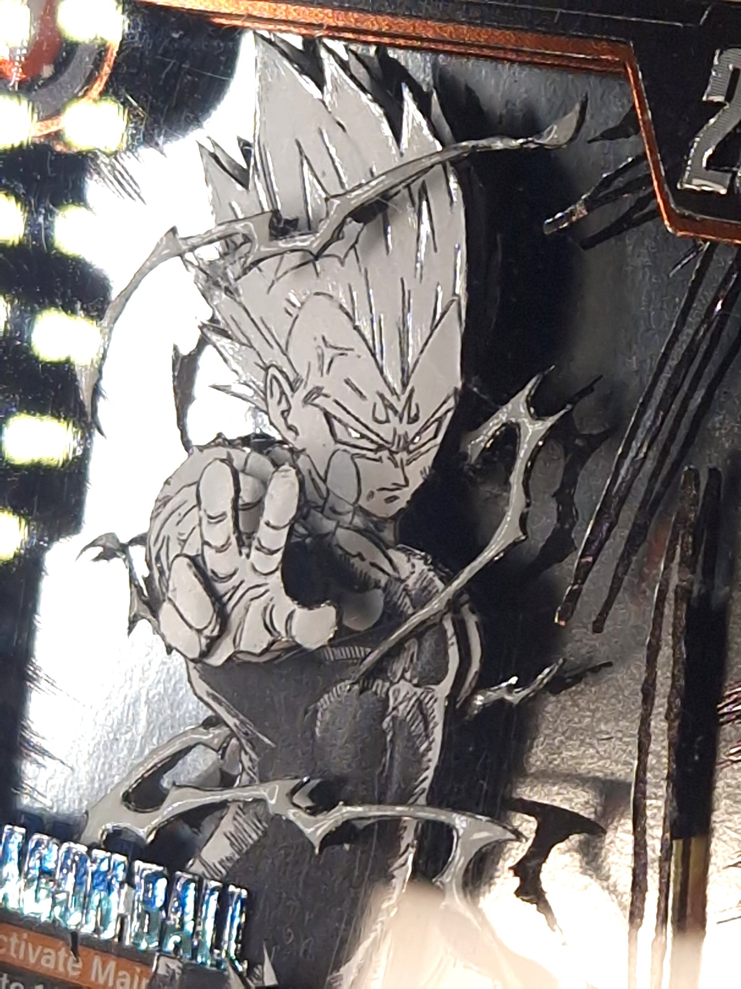 Vegeta, Shadowbox fait main