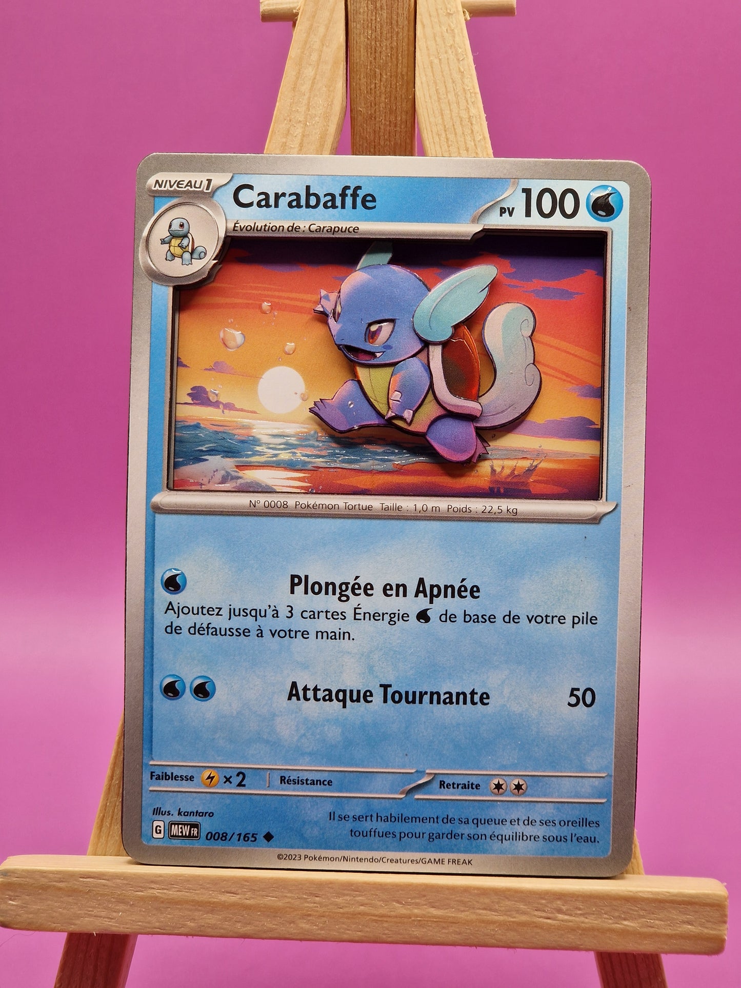 Carabaffe, Shadowbox fait main [Adopté]