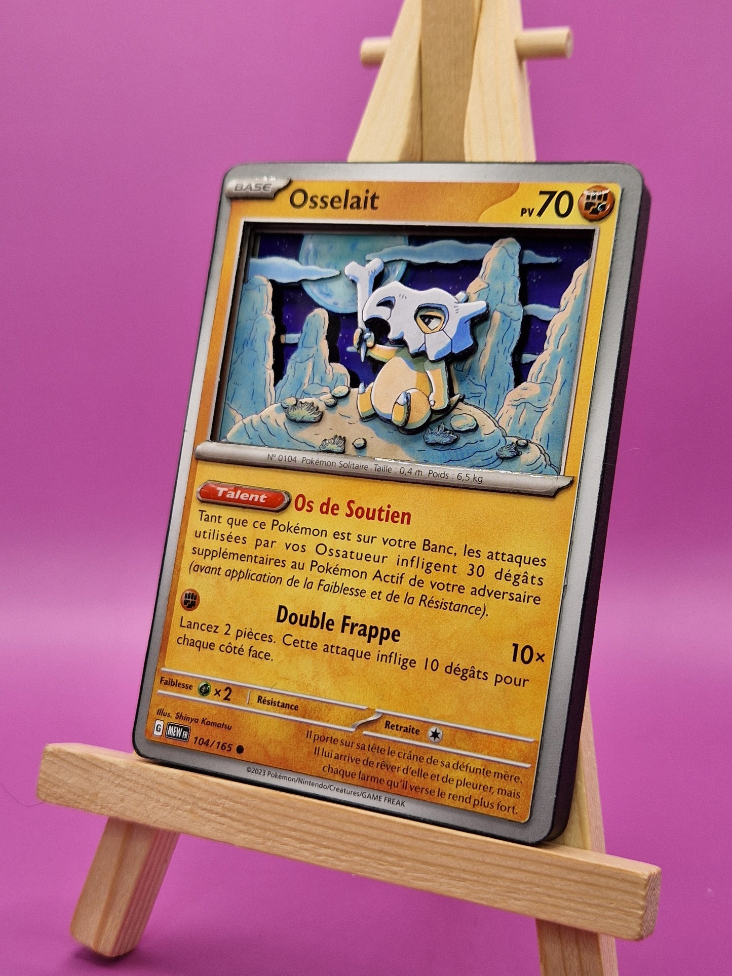 Osselait, Shadowbox fait main [Adopté]