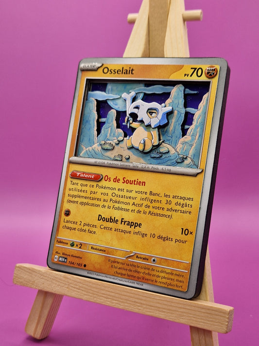 Osselait, Shadowbox fait main [Adopté]