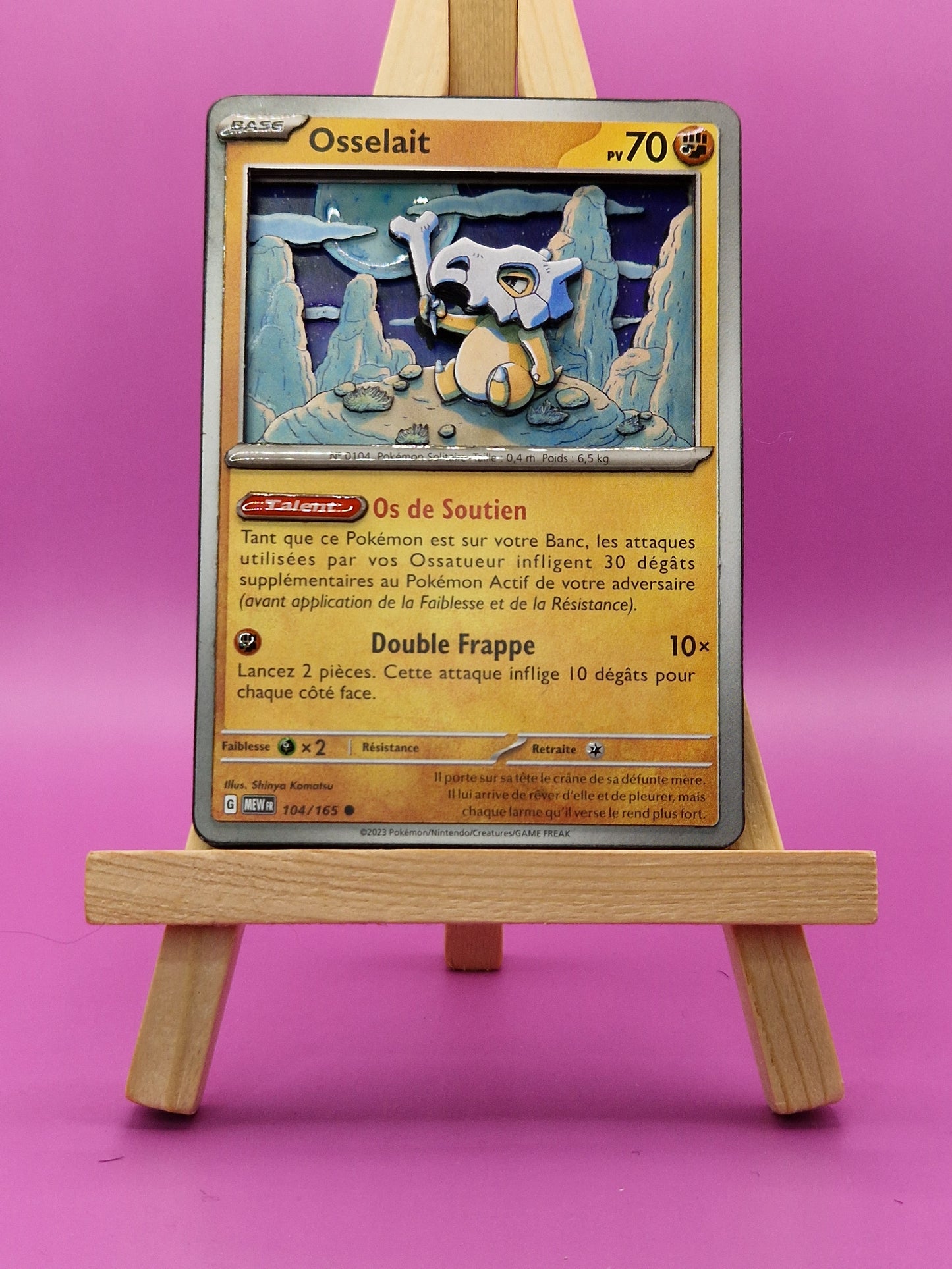 Osselait, Shadowbox fait main [Adopté]