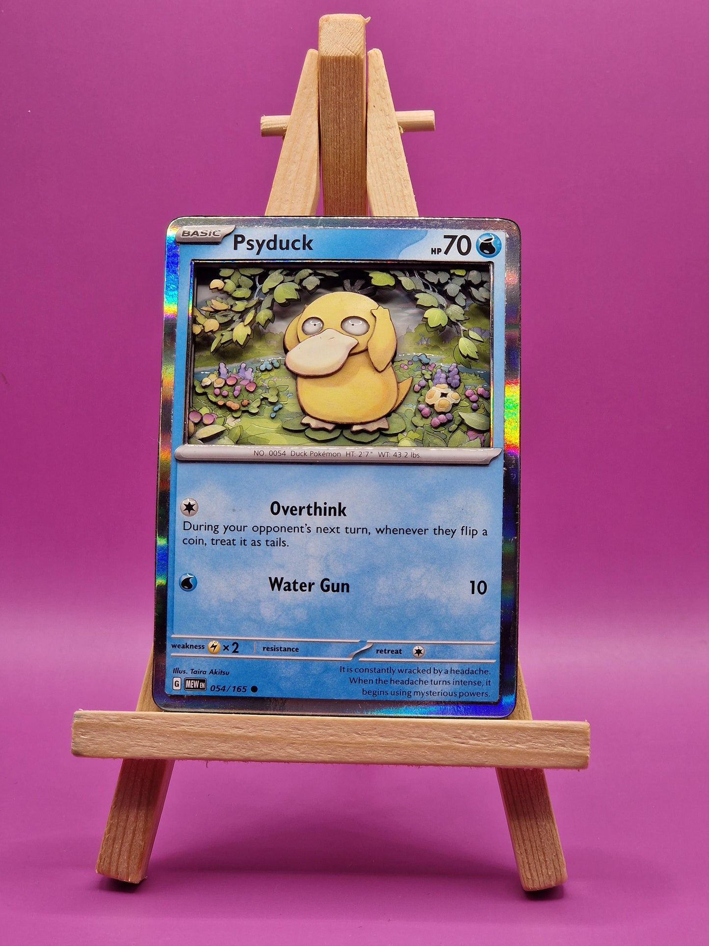 Psykokwak, Shadowbox fait main [Adopté]