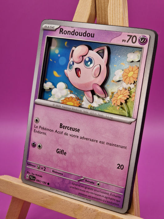 Rondoudou, Shadowbox fait main [Adopté]