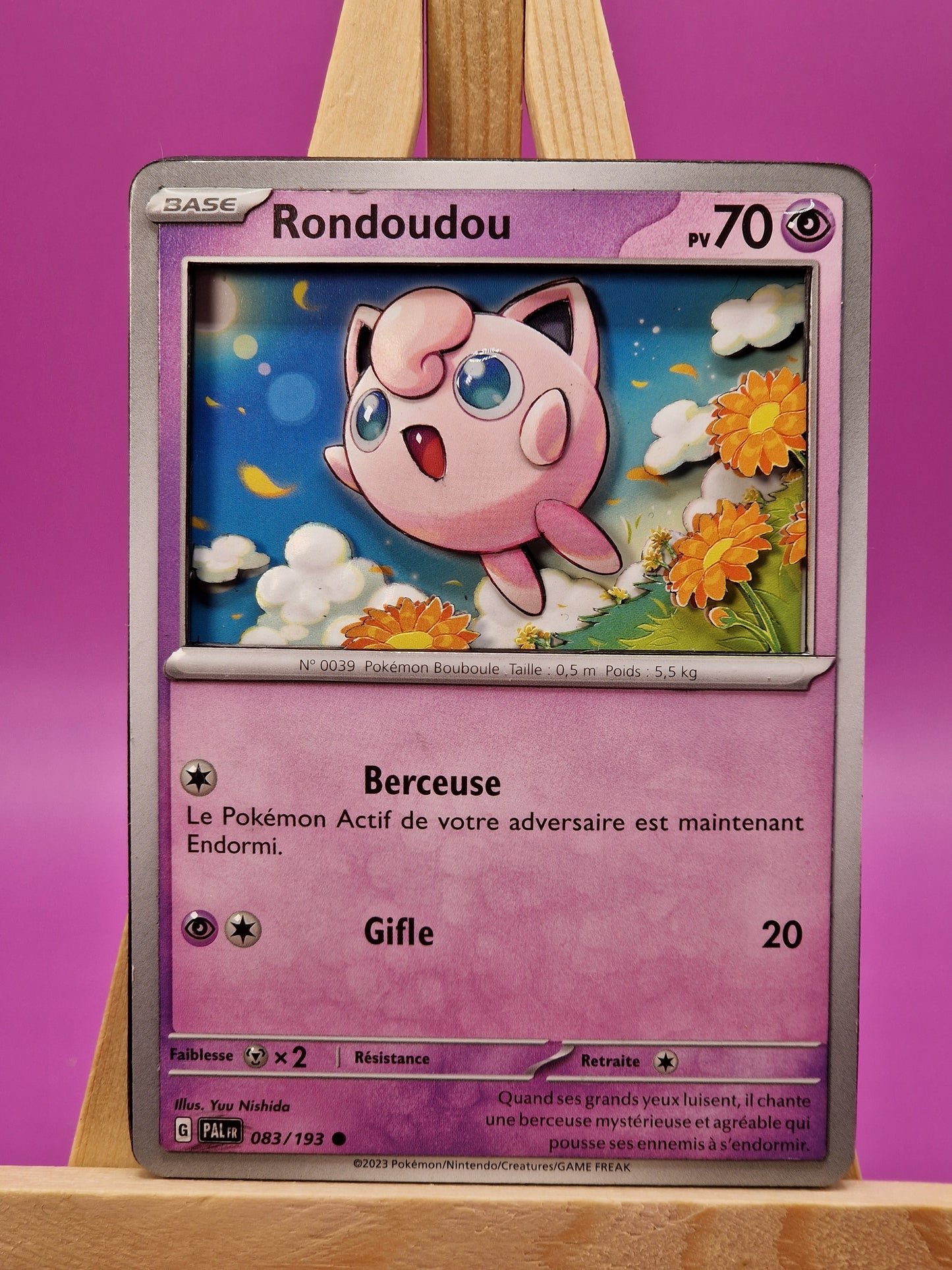 Rondoudou, Shadowbox fait main [Adopté]