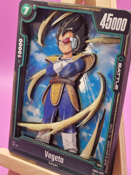 Vegeta, Shadowbox fait main [Adopté]