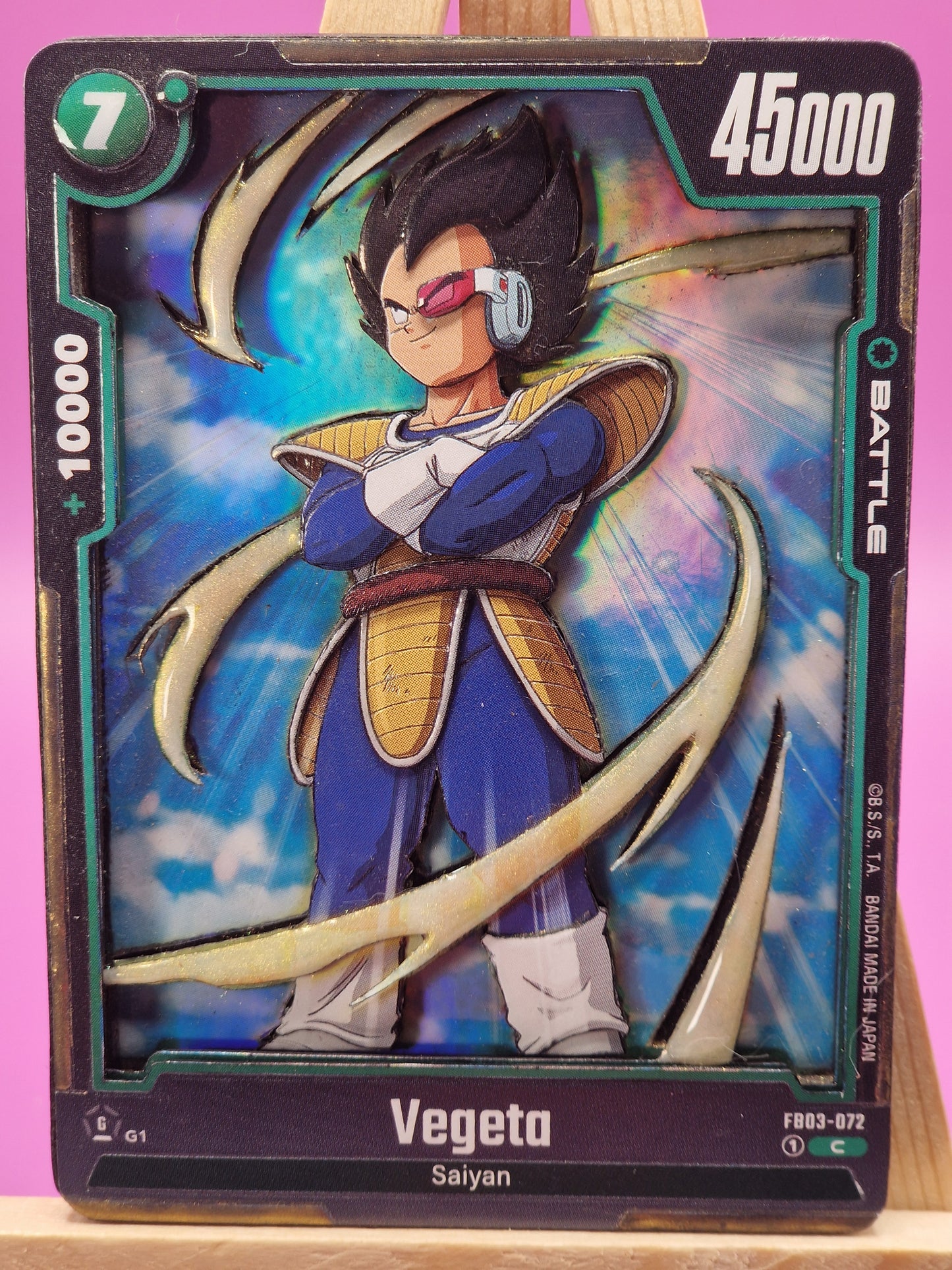 Vegeta, Shadowbox fait main [Adopté]
